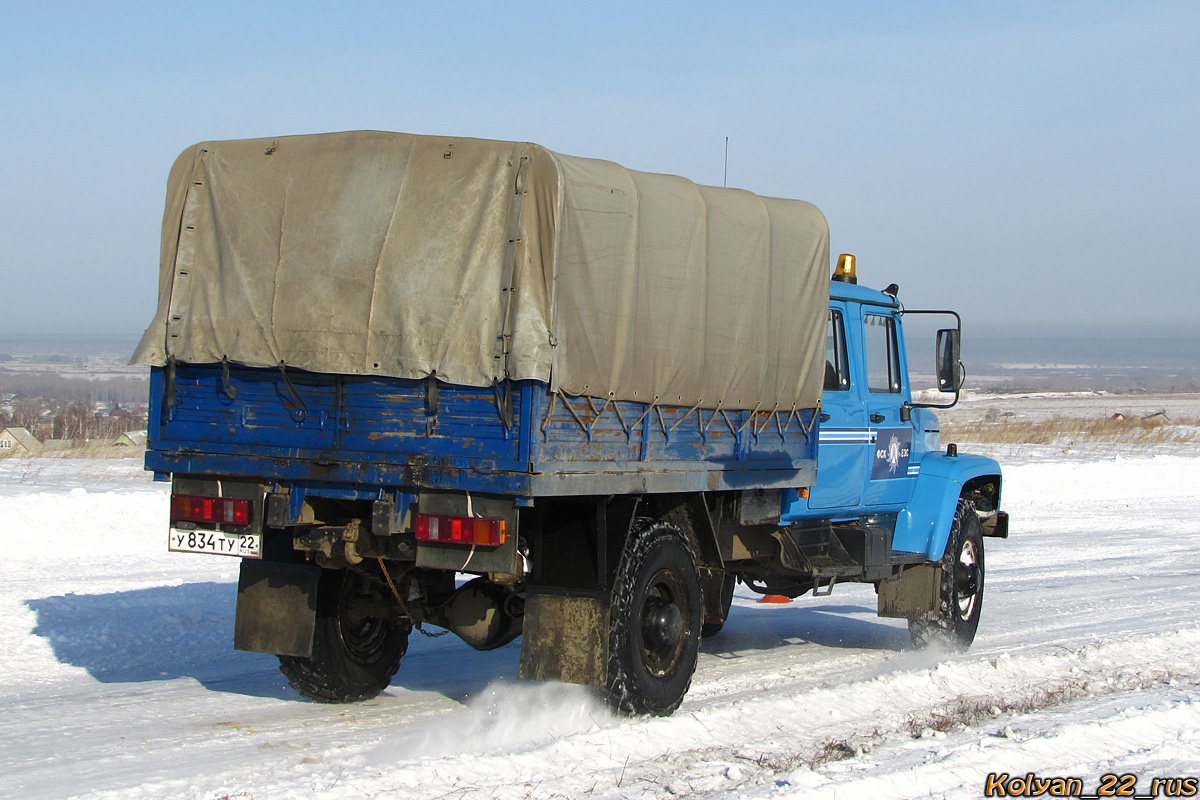 Алтайский край, № У 834 ТУ 22 — ГАЗ-33081 «Садко»