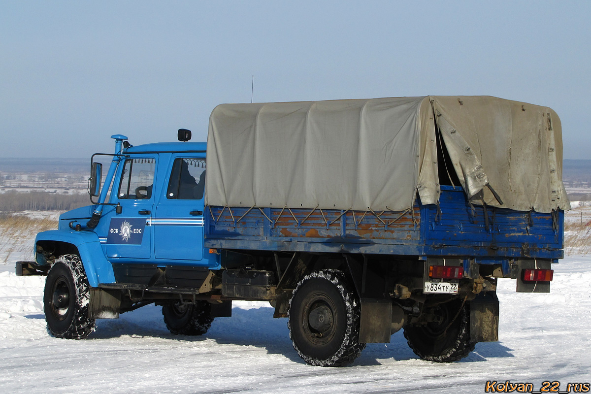 Алтайский край, № У 834 ТУ 22 — ГАЗ-33081 «Садко»