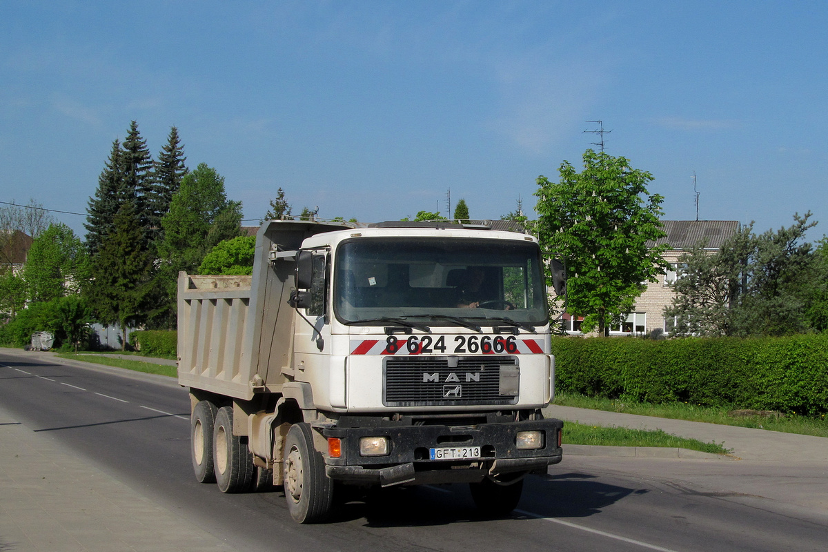 Литва, № GFT 213 — MAN F90 (общая модель)