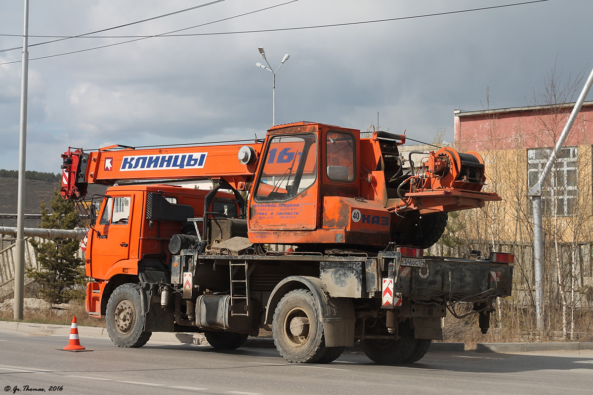 Саха (Якутия), № К 346 ОС 174 — КамАЗ-53605-62