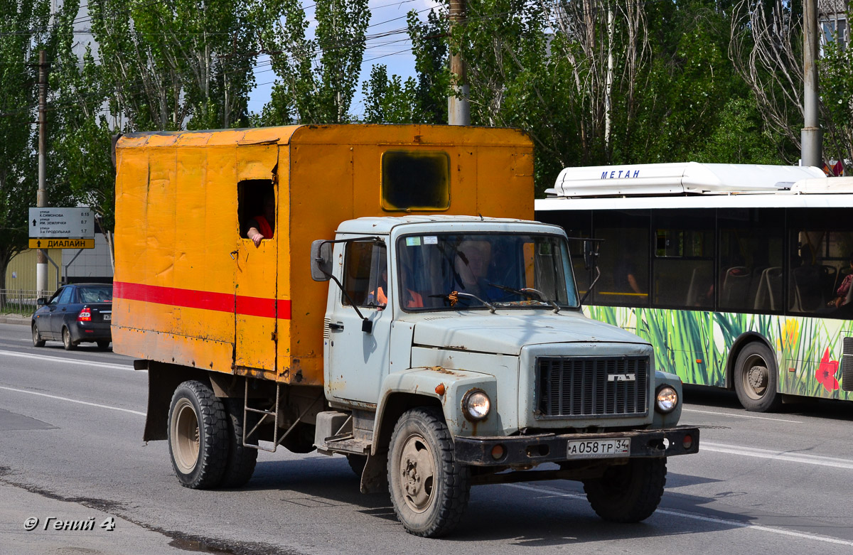 Волгоградская область, № А 058 ТР 34 — ГАЗ-3307