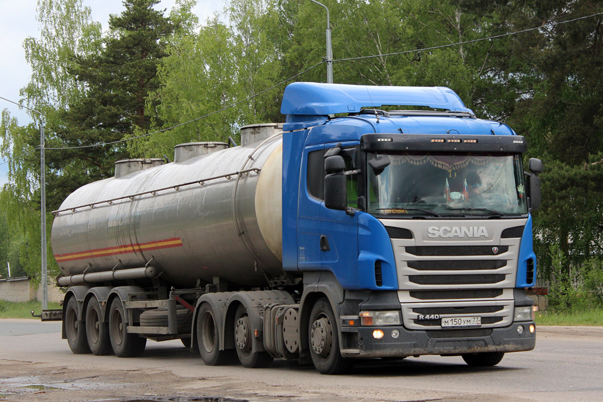 Москва, № М 150 УМ 77 — Scania ('2009) R440