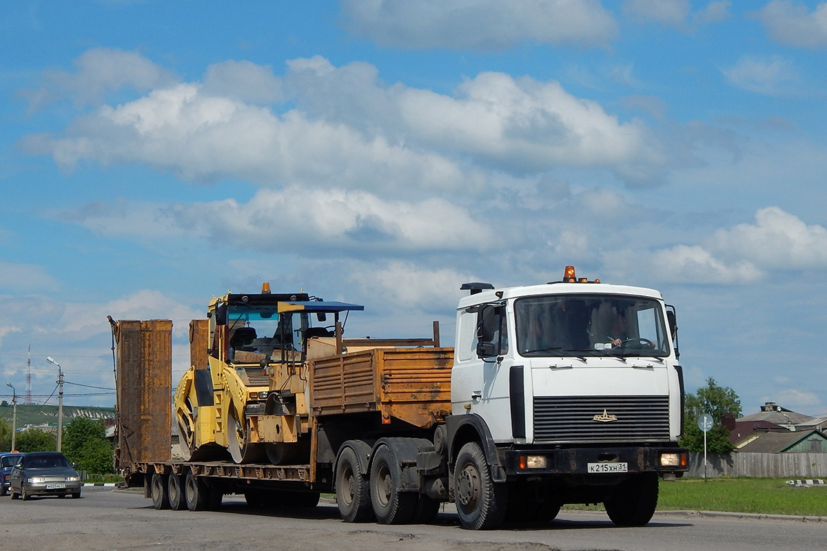 Белгородская область, № К 215 ХН 31 — МАЗ-6422 (общая модель)