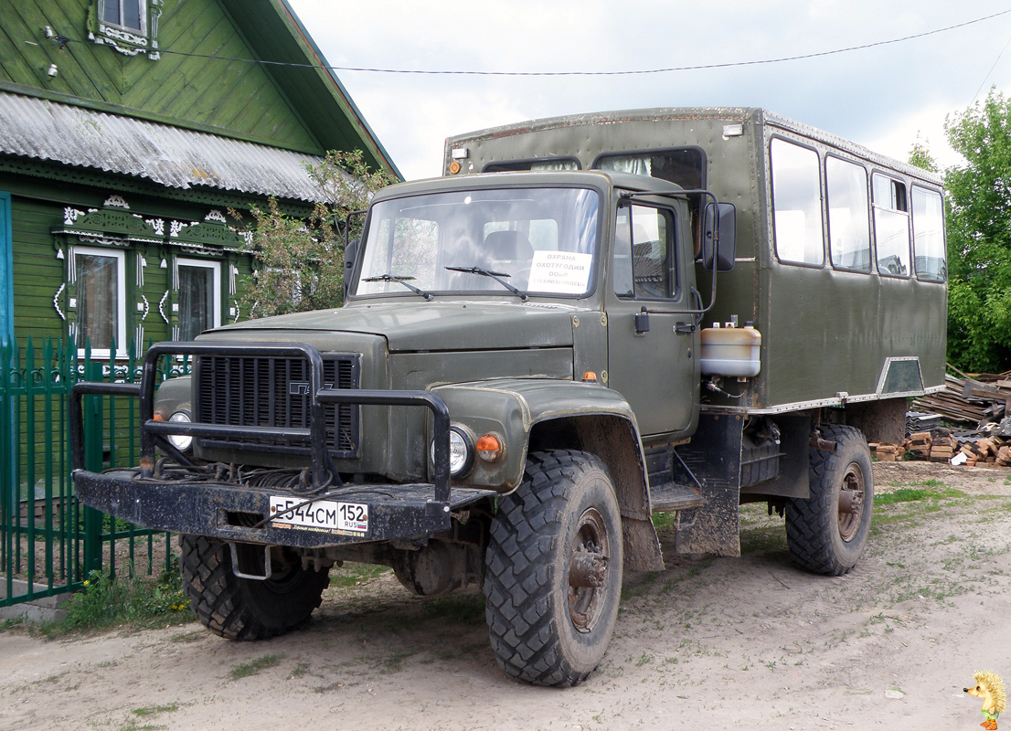 Нижегородская область, № Е 544 СМ 152 — ГАЗ-3308 «Садко»