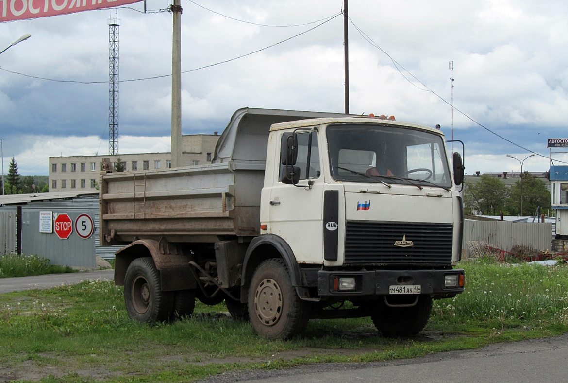 Курская область, № М 481 АК 46 — МАЗ-5551 [555100]