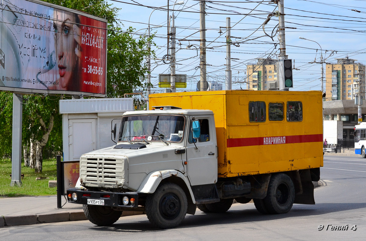 Волгоградская область, № А 935 РТ 34 — ЗИЛ-433362