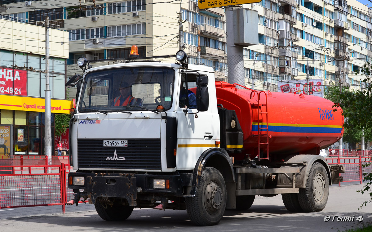 Волгоградская область, № А 749 ОУ 134 — МАЗ-5337A2