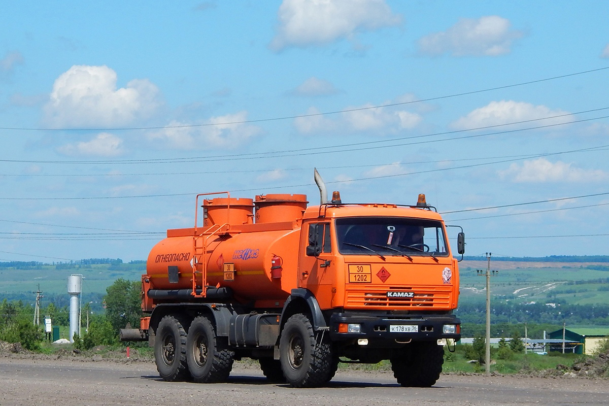 Воронежская область, № К 178 ХВ 36 — КамАЗ-43118-10 [43118K]