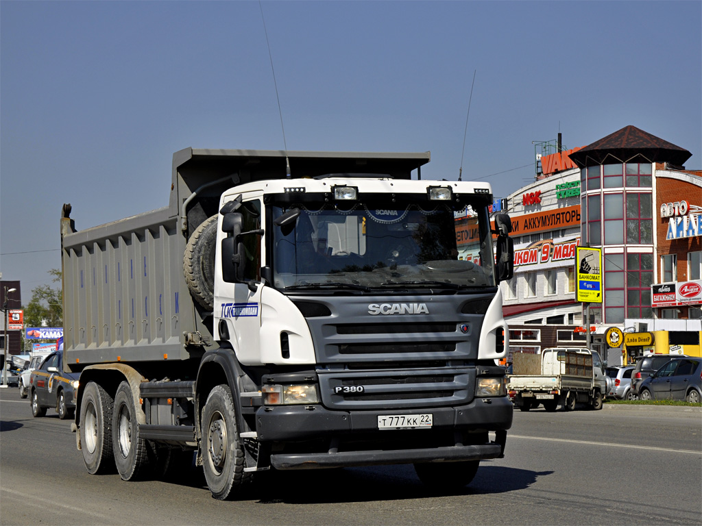 Алтайский край, № Т 777 КК 22 — Scania ('2004) P380