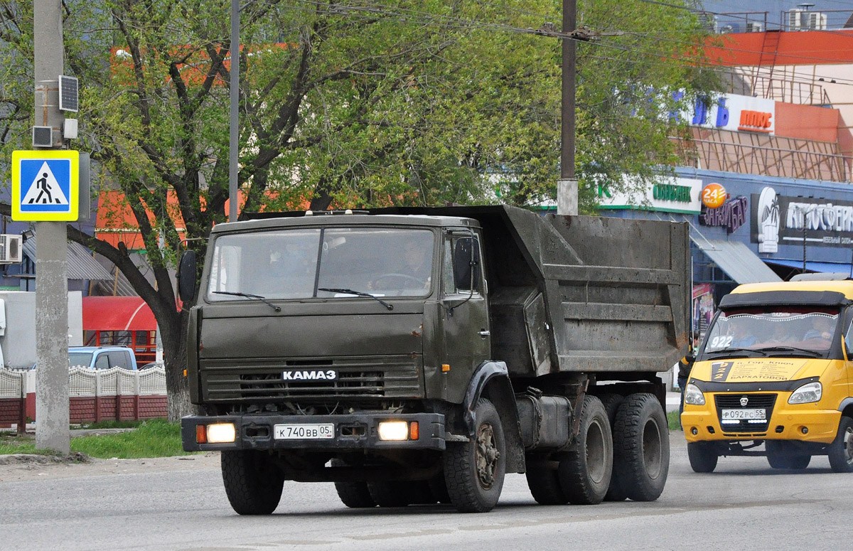 Омская область, № К 740 ВВ 05 — КамАЗ-5511