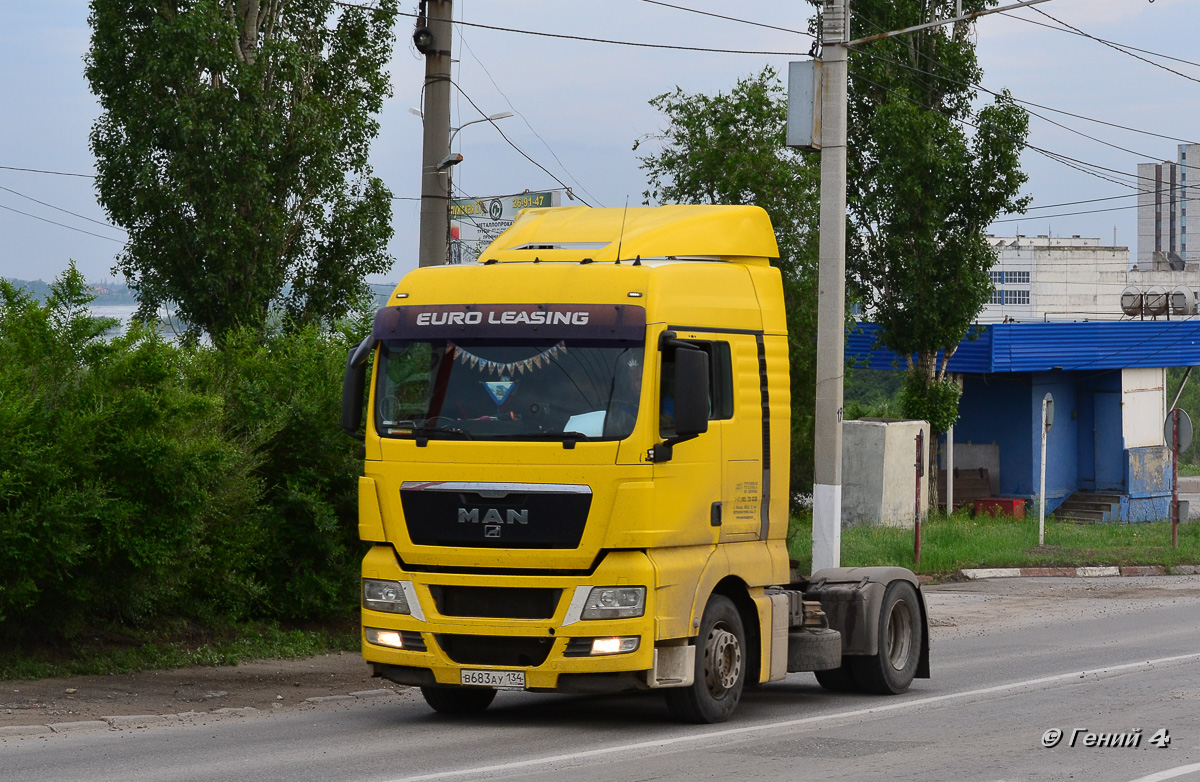 Волгоградская область, № В 683 АУ 134 — MAN TGX ('2007) 18.440