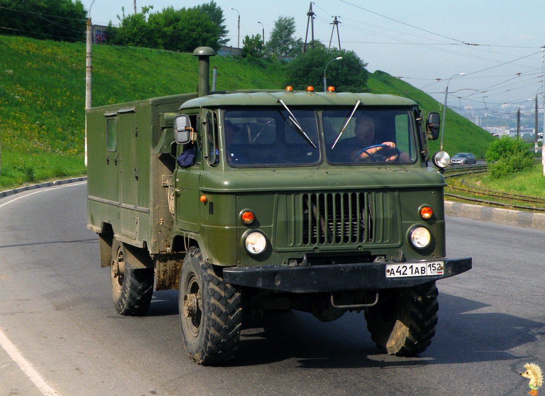 Нижегородская область, № А 421 АВ 152 — ГАЗ-66-14