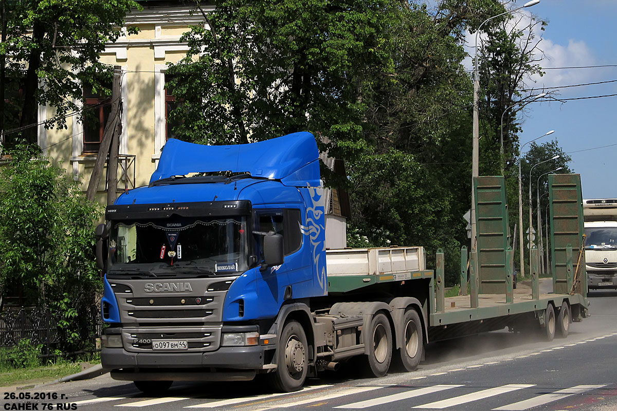 Костромская область, № О 097 ВМ 44 — Scania ('2011) P400