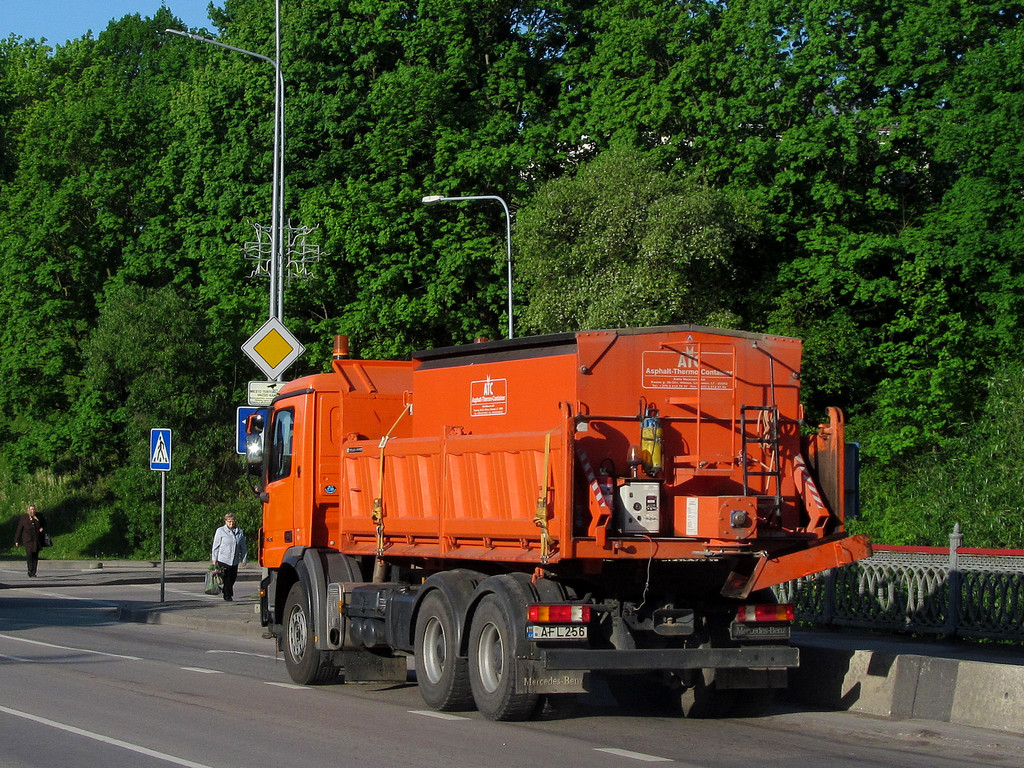 Литва, № AFL 256 — Mercedes-Benz Actros ('2003) 2636