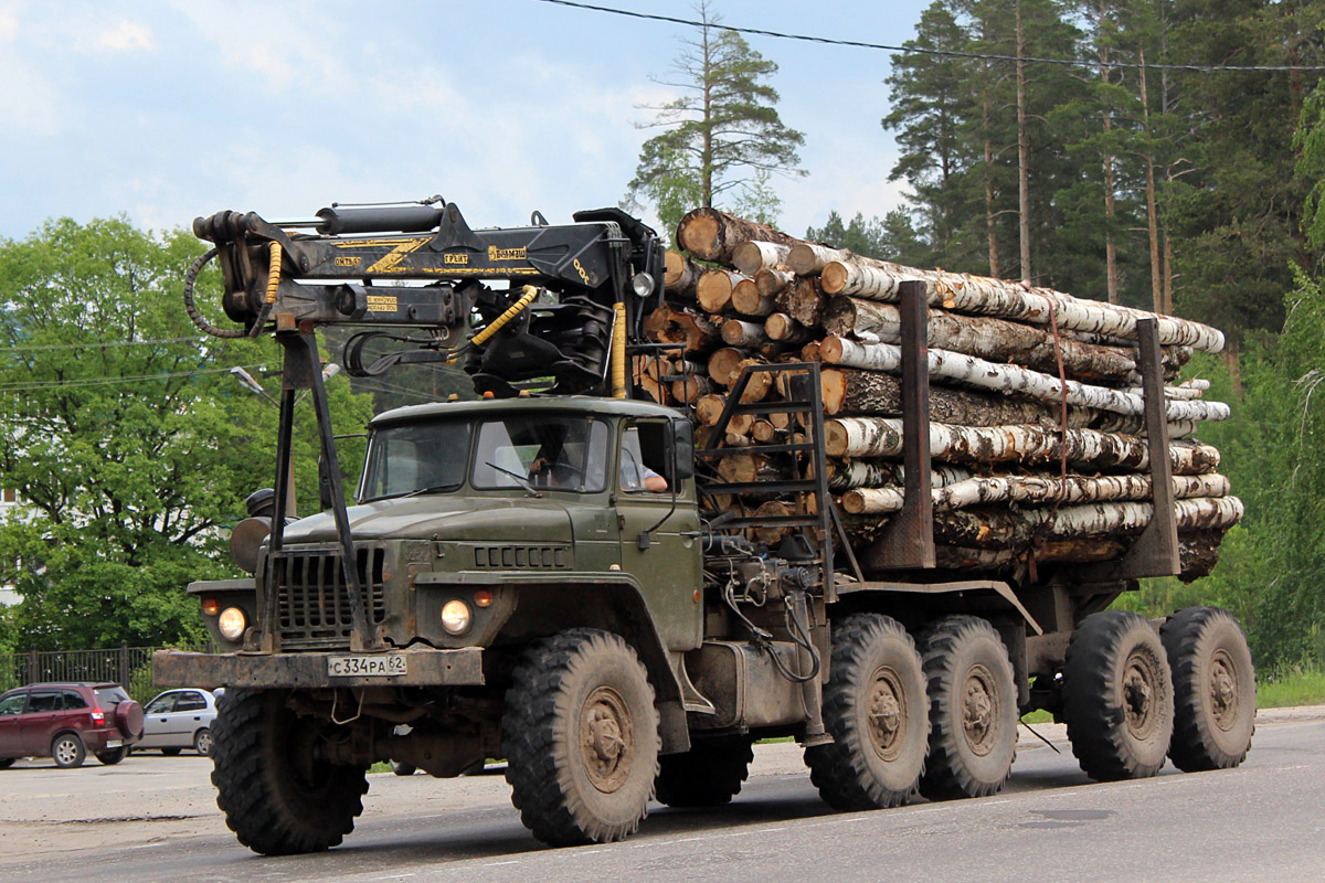 Рязанская область, № С 334 РА 62 — Урал-4320-10