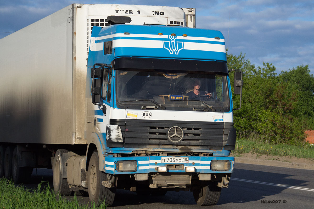 Удмуртия, № Т 705 УО 18 — Mercedes-Benz SK (общ. мод.)