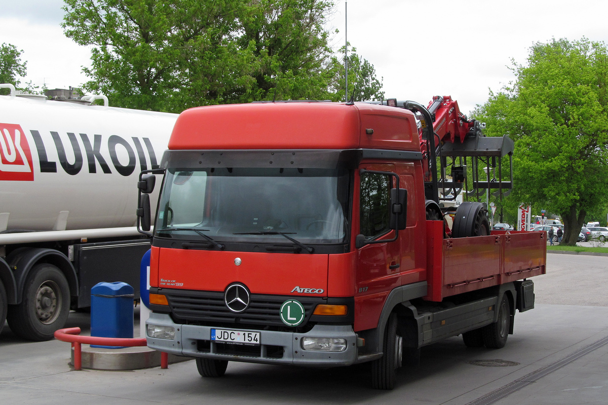Литва, № JDC 154 — Mercedes-Benz Atego 817