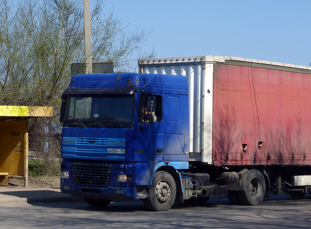 Московская область, № О 635 ЕН 190 — DAF 95XF FT