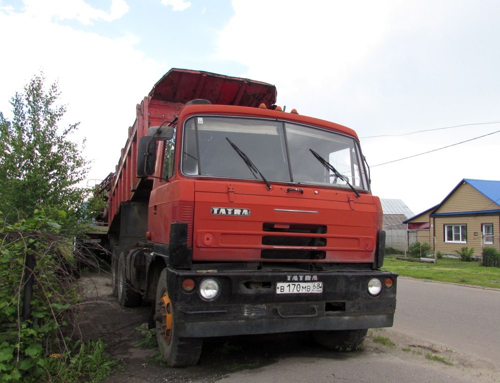 Тамбовская область, № В 170 МВ 68 — Tatra 815 S1