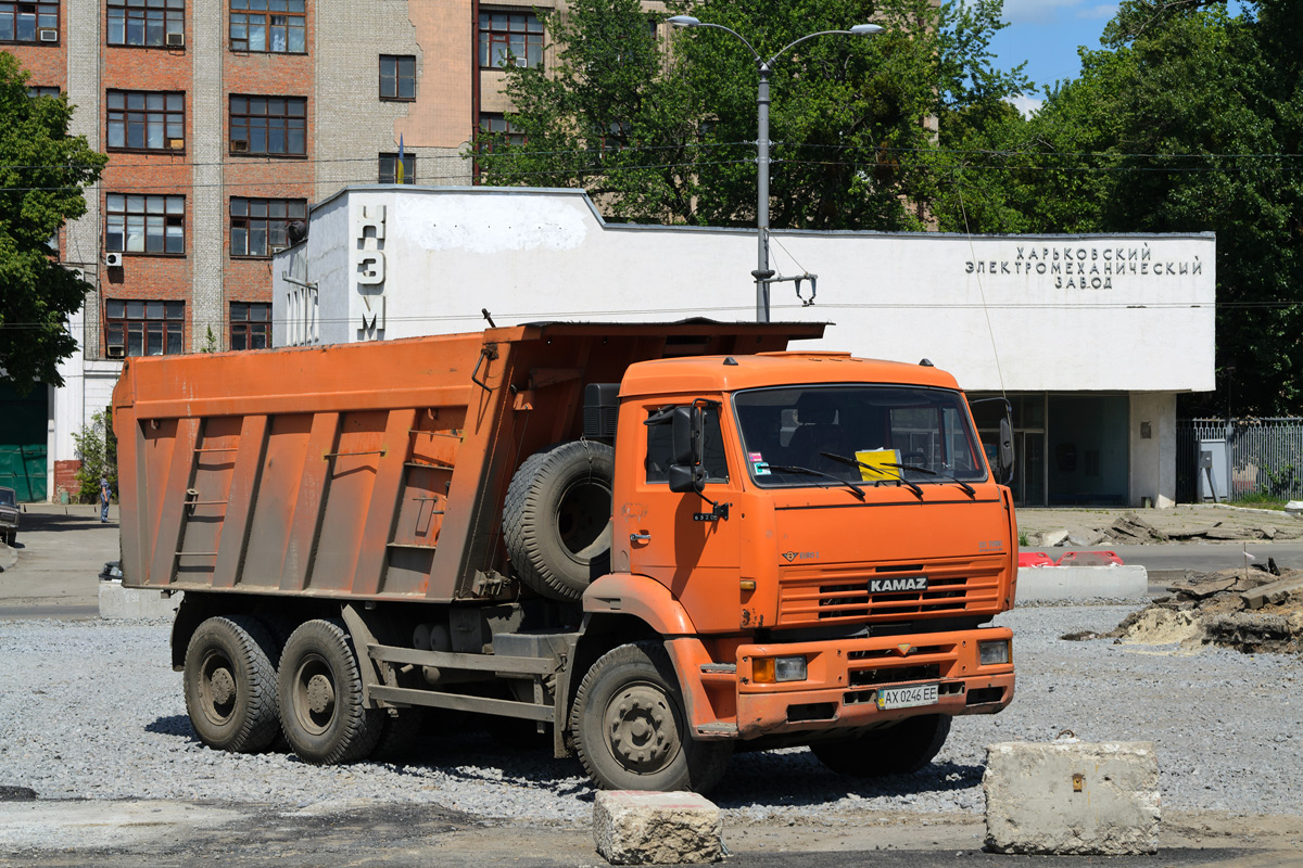 Харьковская область, № АХ 0246 ЕЕ — КамАЗ-6520 [652000]