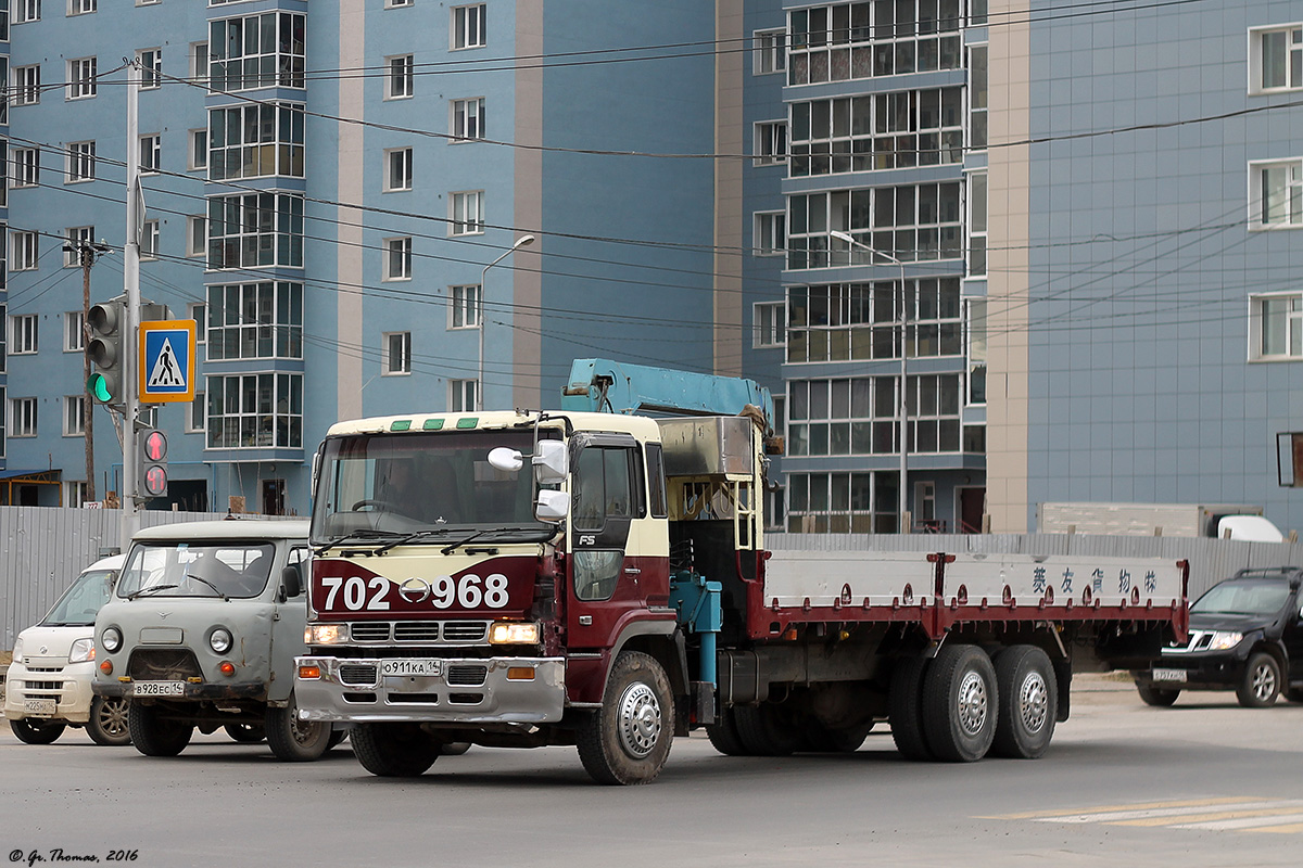 Саха (Якутия), № О 911 КА 14 — Hino FS