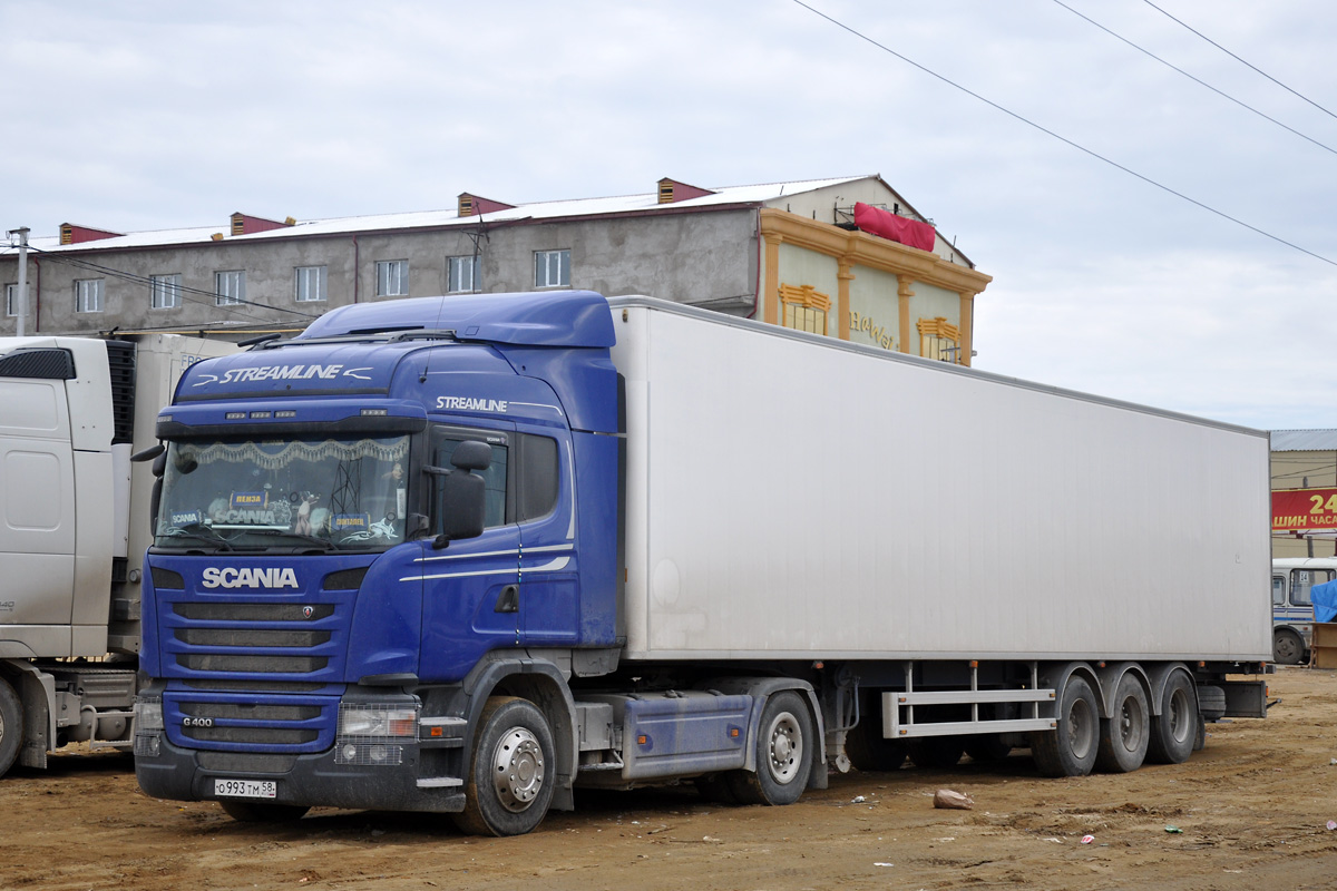 Пензенская область, № О 993 ТМ 58 — Scania ('2013) G440