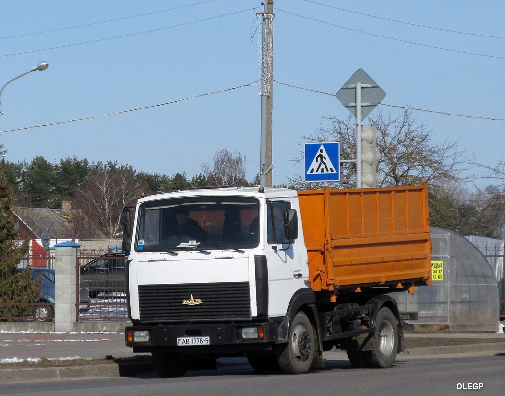 Могилёвская область, № АВ 1776-6 — МАЗ-4570 (общая модель)