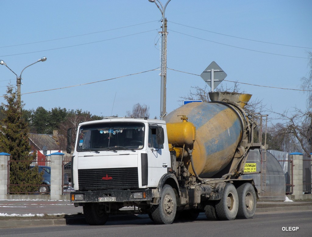 Витебская область, № АВ 1673-2 — МАЗ-6303 (общая модель)