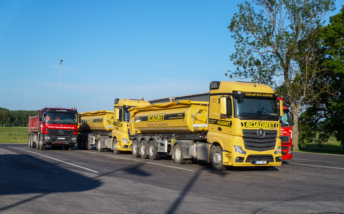 Эстония, № 112 NET — Mercedes-Benz Actros ('2011) 1842