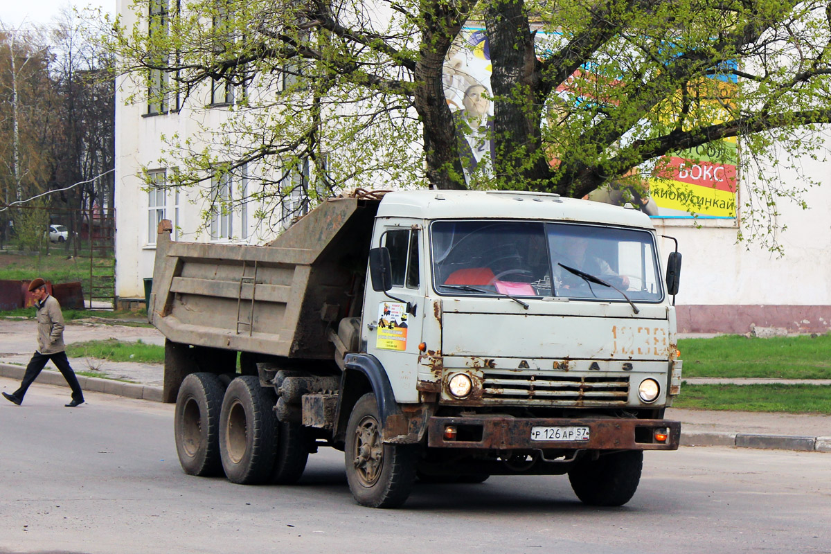 Орловская область, № Р 126 АР 57 — КамАЗ-5511