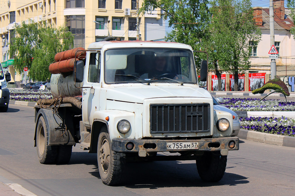 Орловская область, № К 755 АМ 57 — ГАЗ-3307