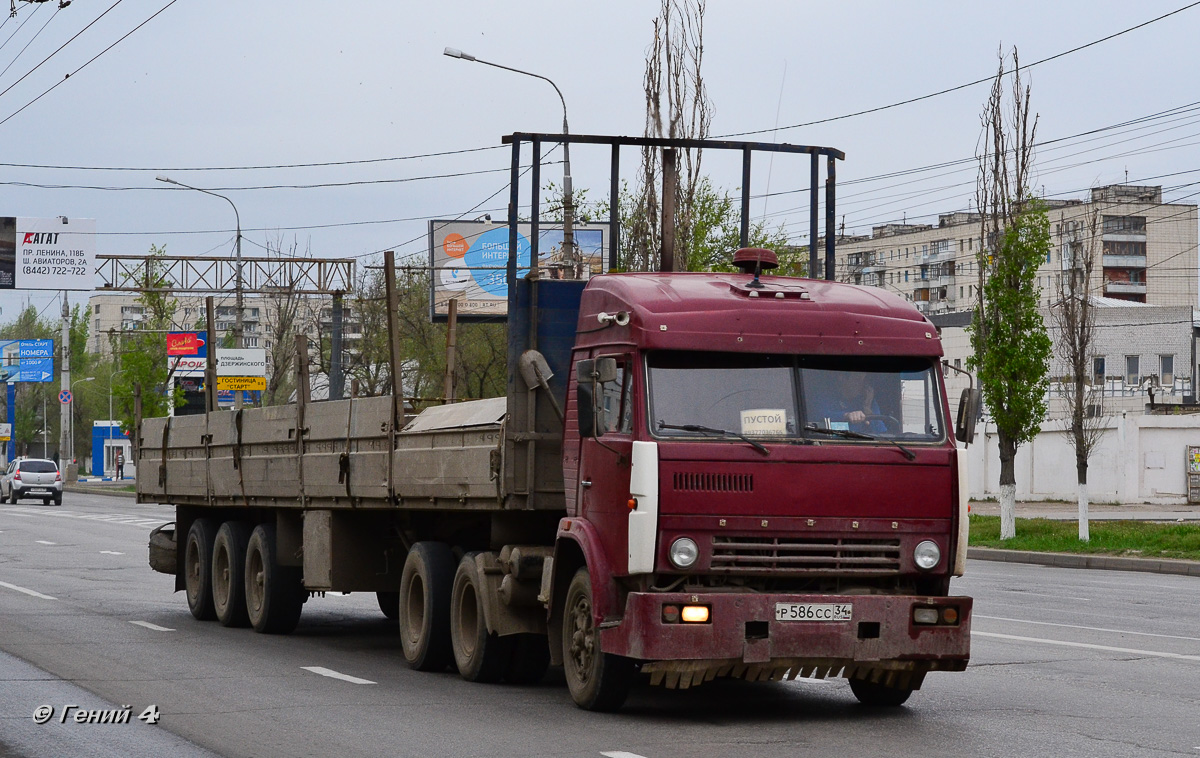 Волгоградская область, № Р 586 СС 34 — КамАЗ-5410