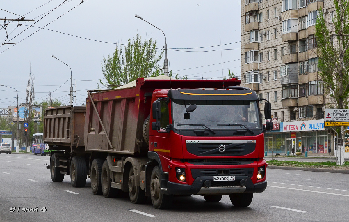 Волгоградская область, № А 294 ЕО 134 — Volvo ('2010) FMX.400 [X9P]