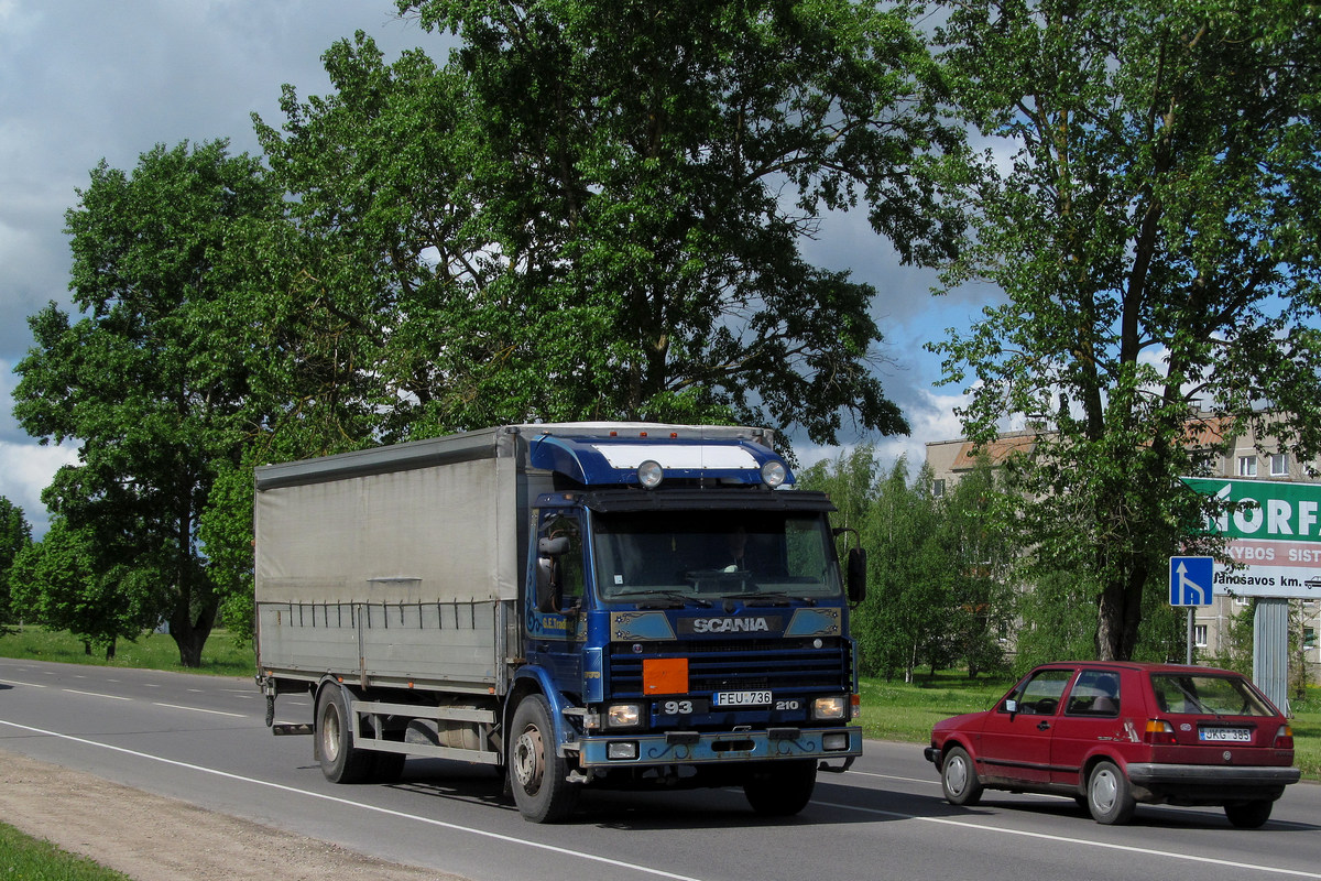 Литва, № FEU 736 — Scania (II) (общая модель)