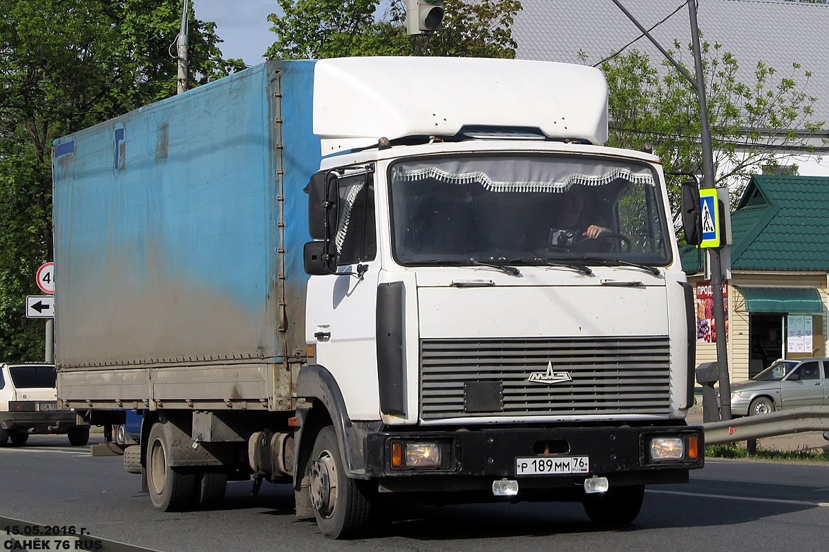 Ярославская область, № Р 189 ММ 76 — МАЗ-437043 "Зубрёнок"