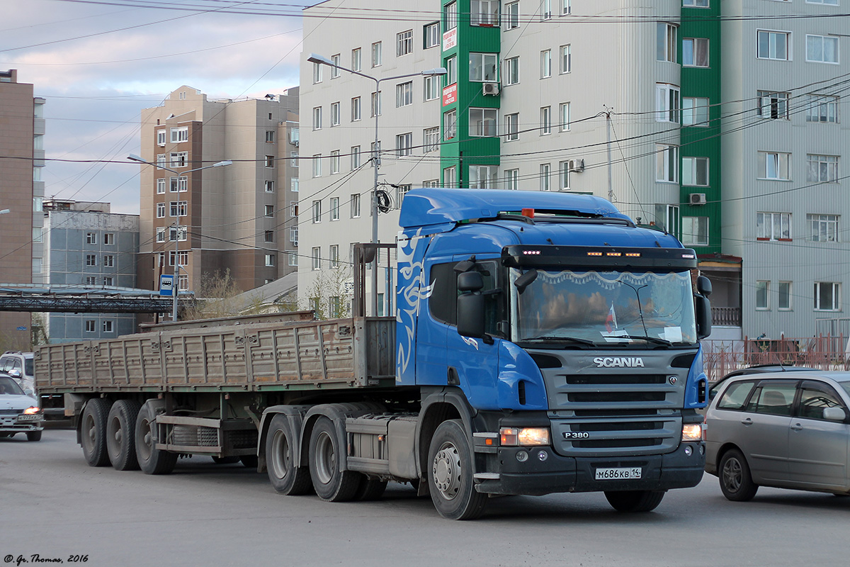 Саха (Якутия), № М 686 КВ 14 — Scania ('2004) P380