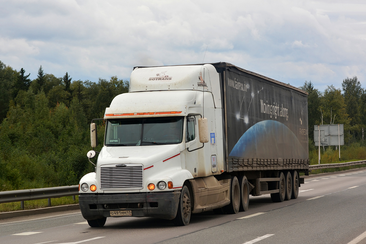 Кировская область, № О 491 ММ 43 — Freightliner Century Class