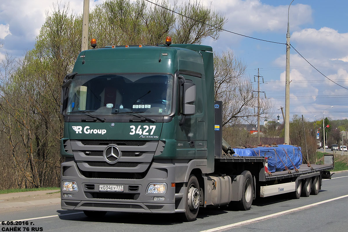 Москва, № 3427 — Mercedes-Benz Actros ('2009) 1844