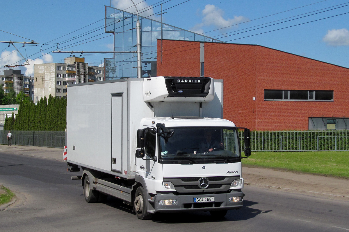 Литва, № GGU 681 — Mercedes-Benz Atego 1218