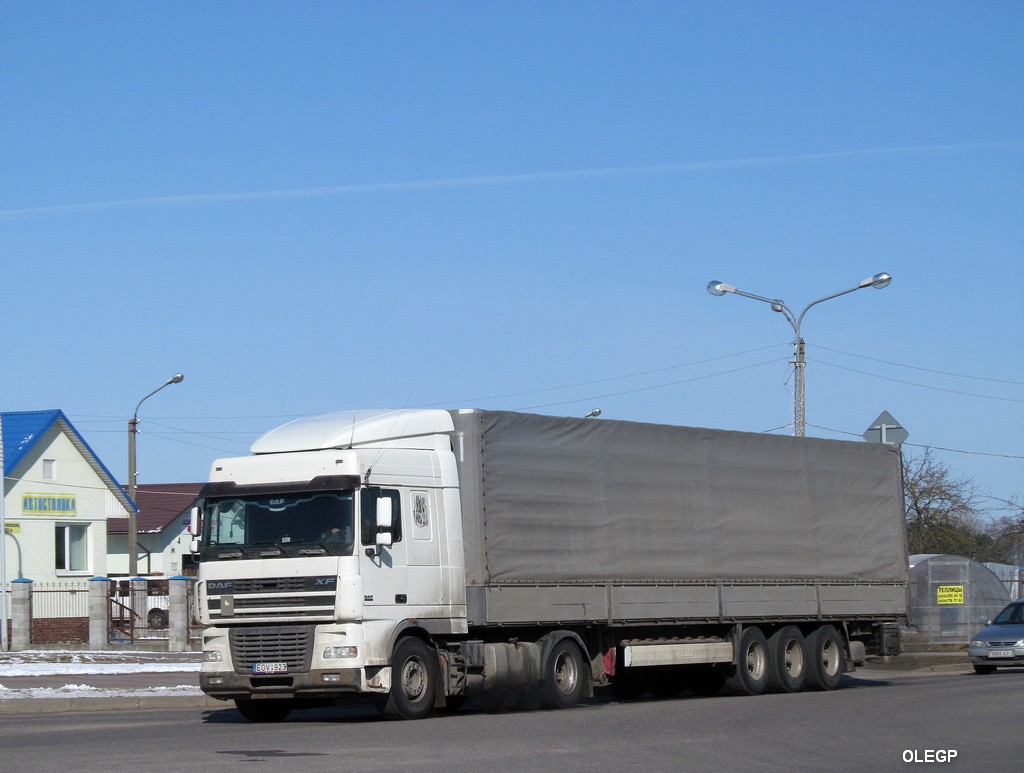 Литва, № EOV 923 — DAF XF95 FT