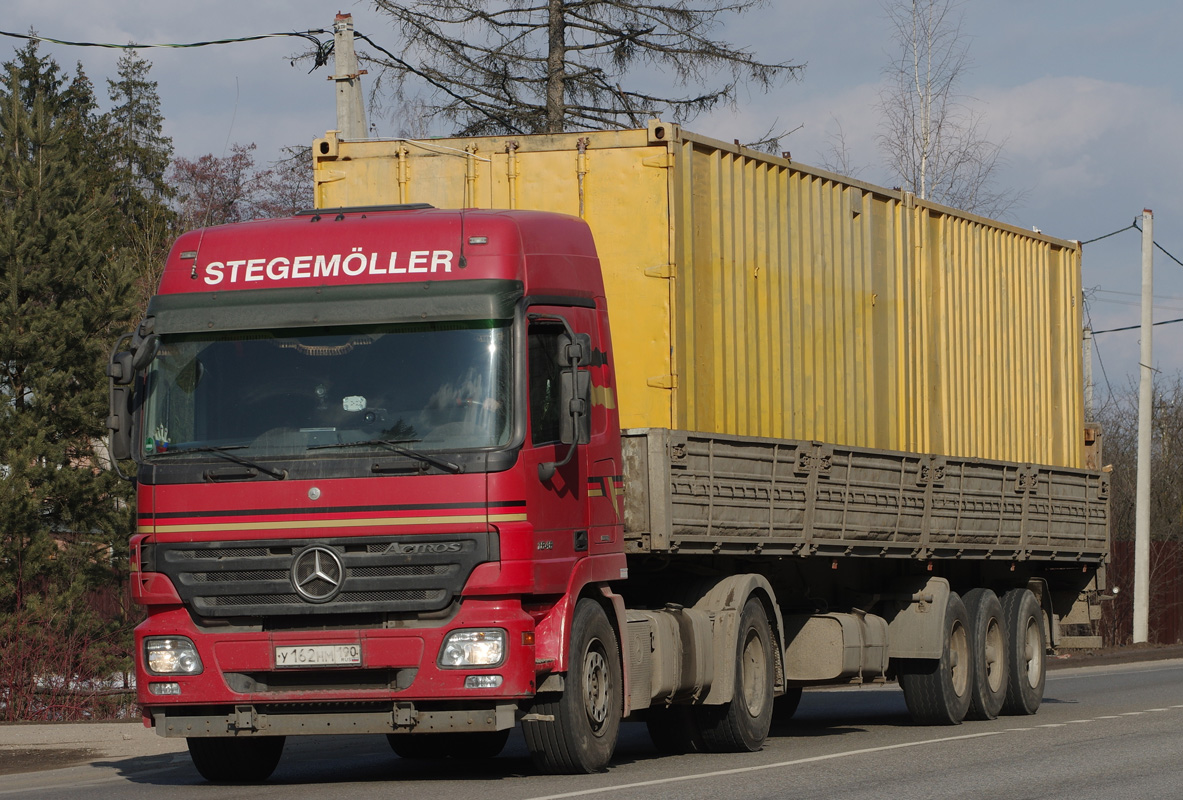 Московская область, № У 162 НМ 190 — Mercedes-Benz Actros ('2003) 1848