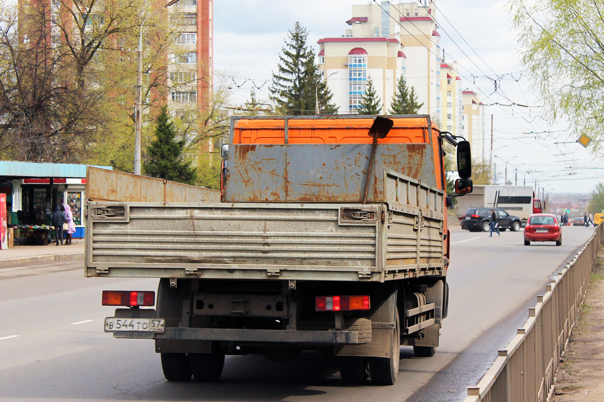 Орловская область, № В 544 ТО 57 — МАЗ-4371 (общая модель)