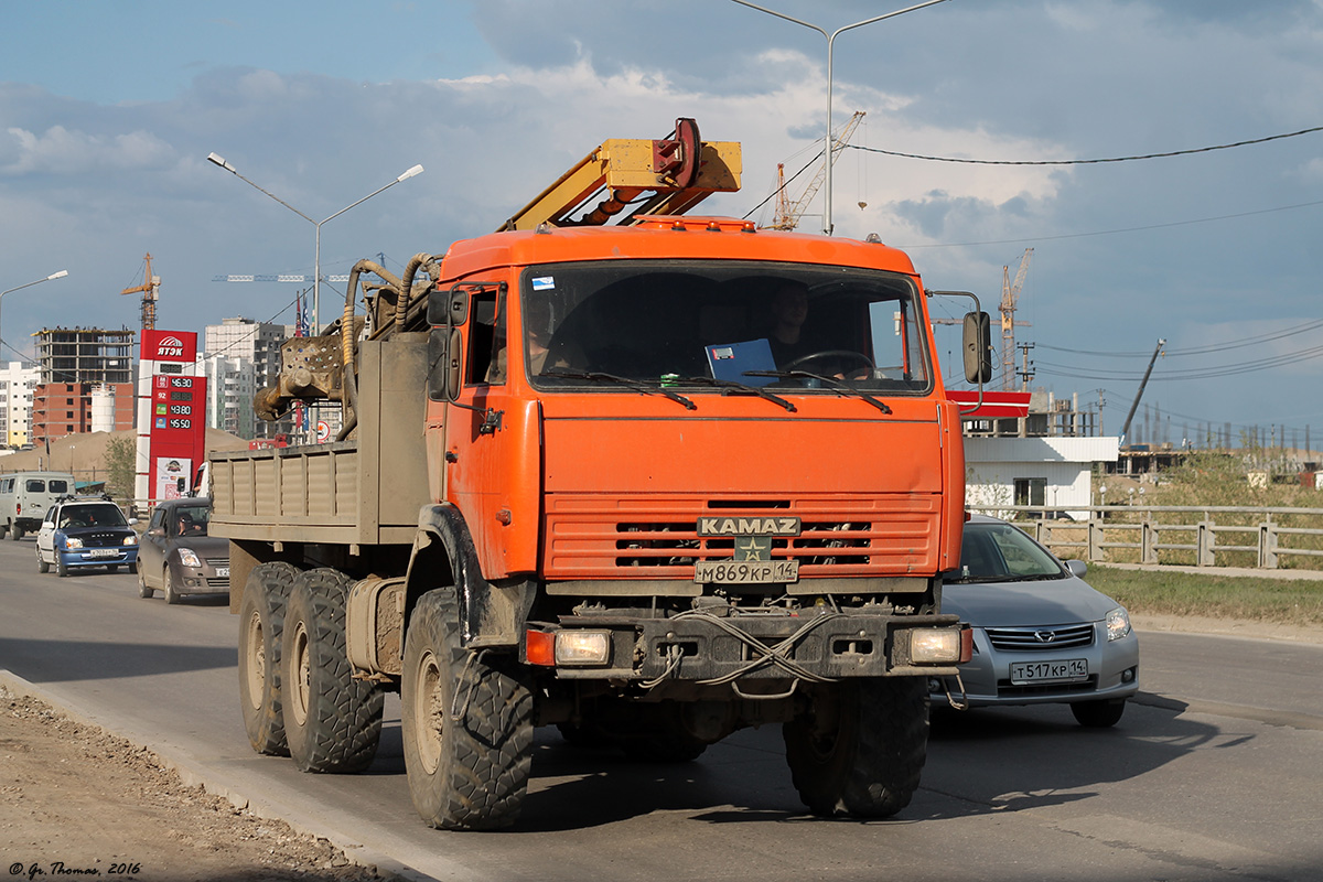 Саха (Якутия), № М 869 КР 14 — КамАЗ-43114-15 [43114R]