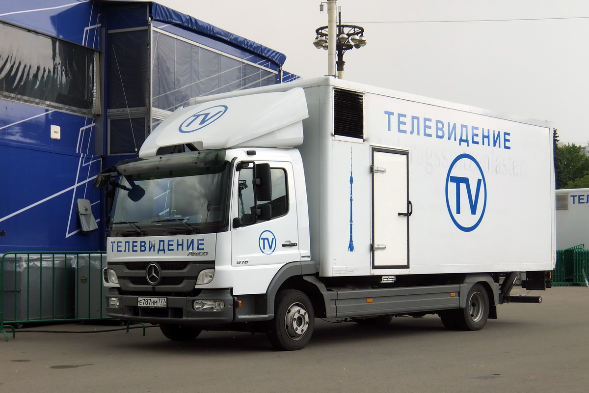 Москва, № Е 787 НМ 777 — Mercedes-Benz Atego 816