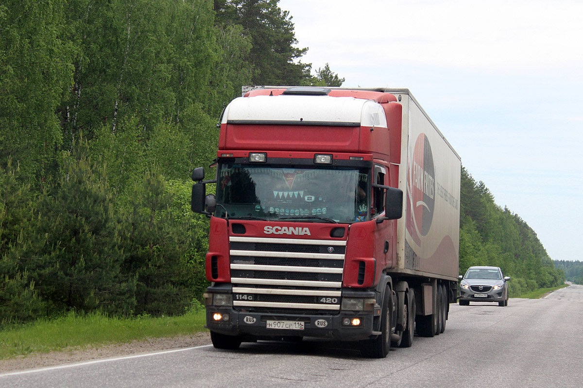 Татарстан, № Н 907 СР 116 — Scania ('1996) R114G