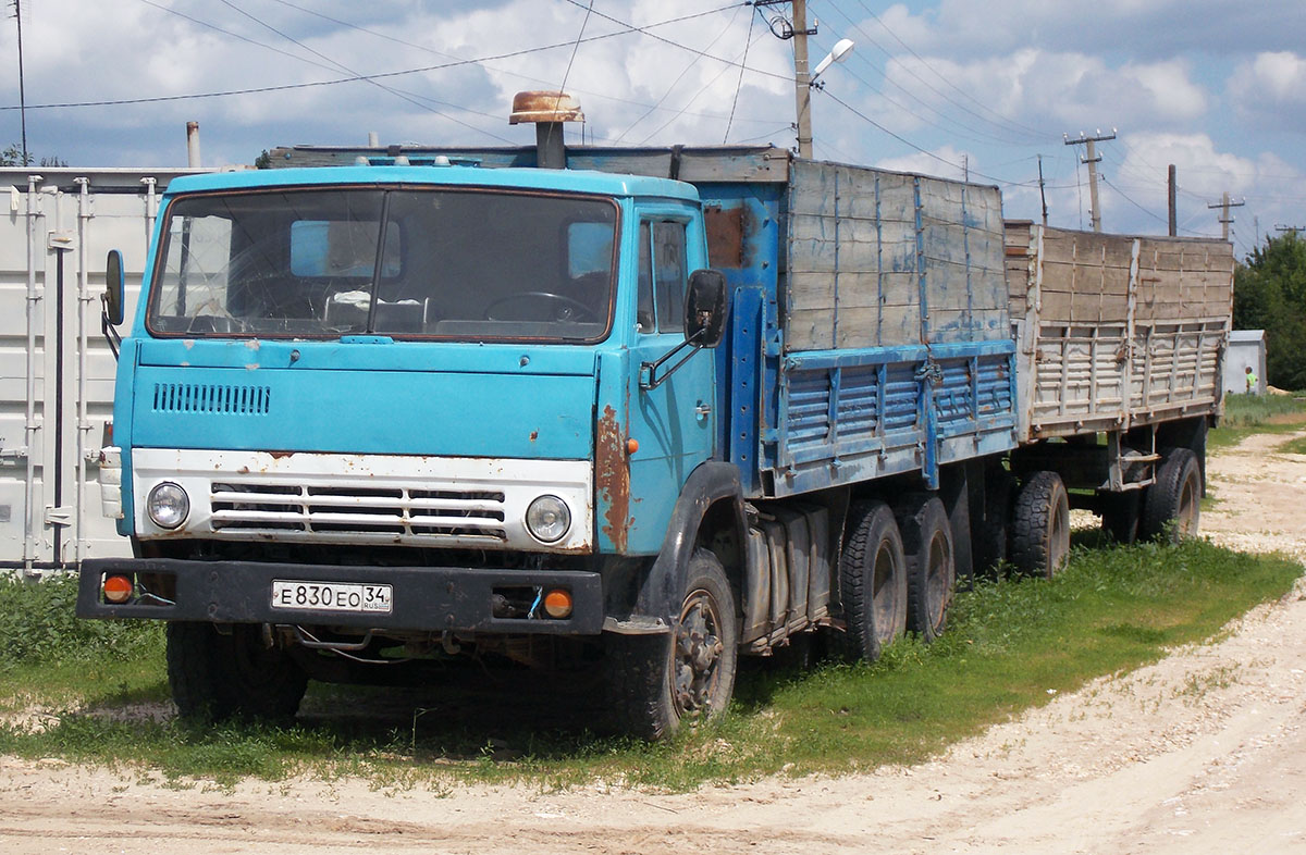 Волгоградская область, № Е 830 ЕО 34 — КамАЗ-5320