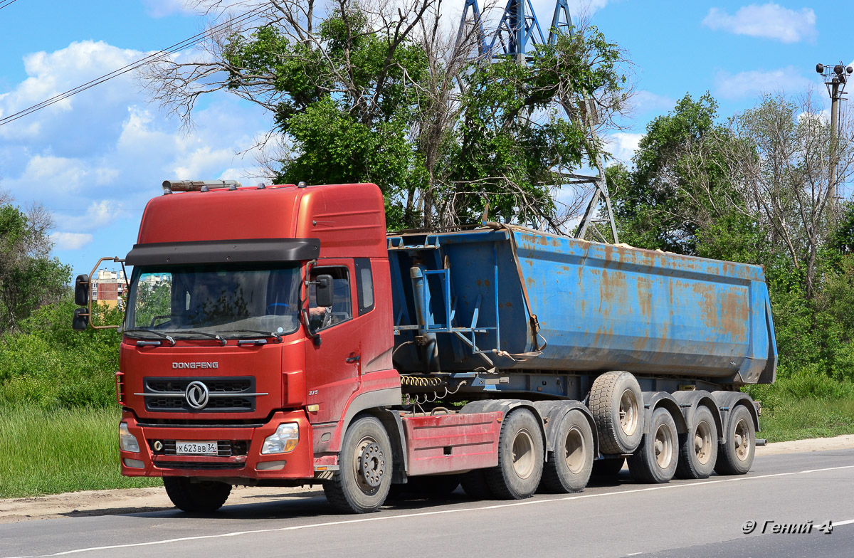 Волгоградская область, № К 623 ВВ 34 — Dongfeng KL DFL4251