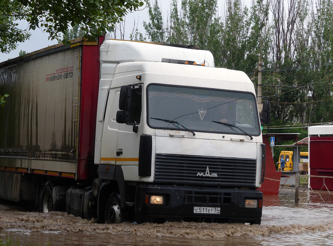 Волгоградская область, № С 511 ЕТ 34 — МАЗ-5440A5