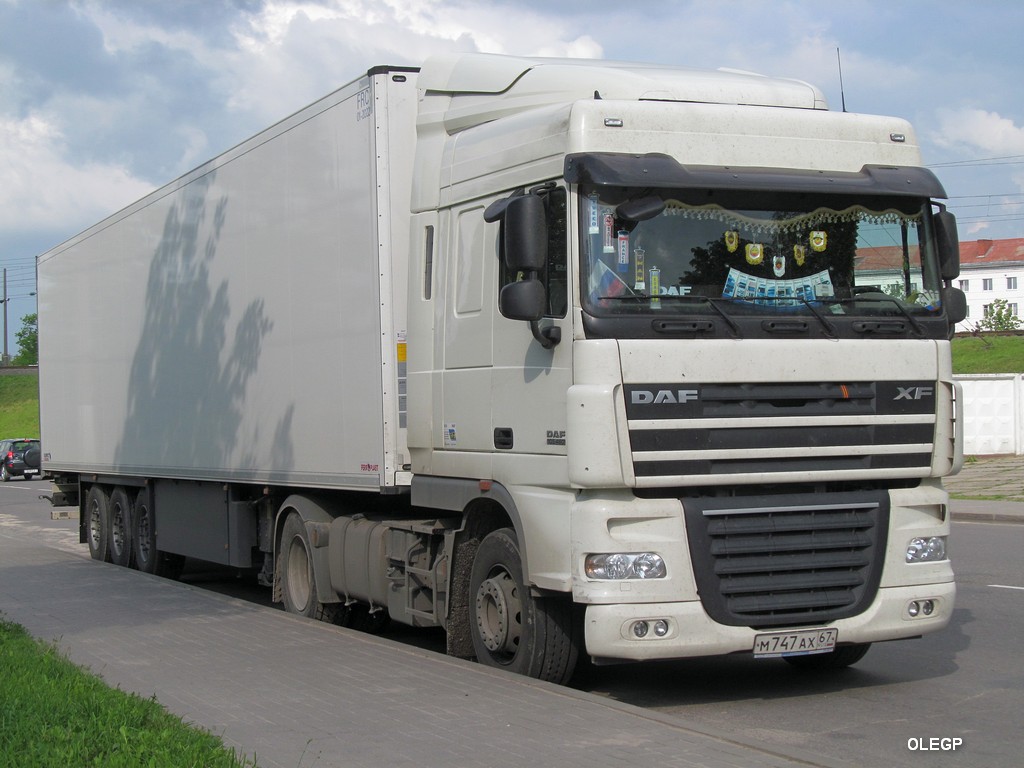 Смоленская область, № М 747 АХ 67 — DAF XF105 FT