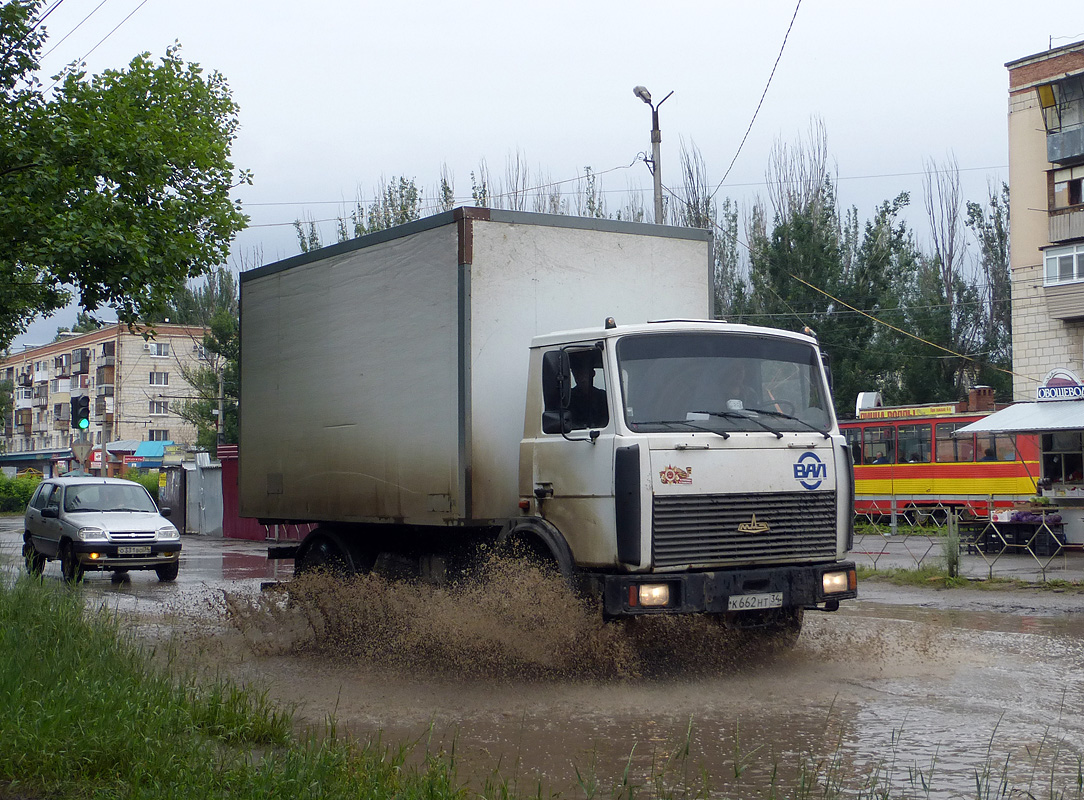 Волгоградская область, № К 662 НТ 34 — МАЗ-533702